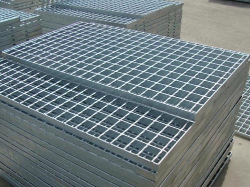 熱浸鋅平臺鋼格柵板