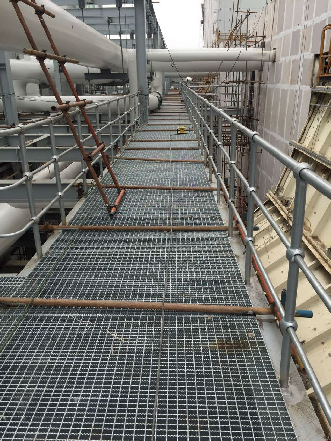 熱鍍鋅鋼格柵板平臺 熱鍍鋅鋼格柵板平臺